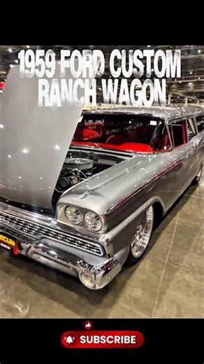 The Classic Charm of the 1959 Ford Custom Ranch Wagon: A Timeless Treasure