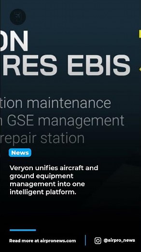 Veryon revolutionizes aviation maintenance with EBIS acquisition