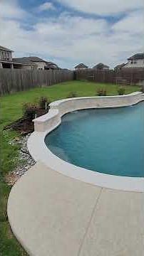 32' Free form gunite pool - Designed by Zach Johnson - Cody Pools