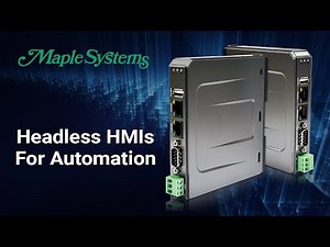 Headless HMIs for Automation
