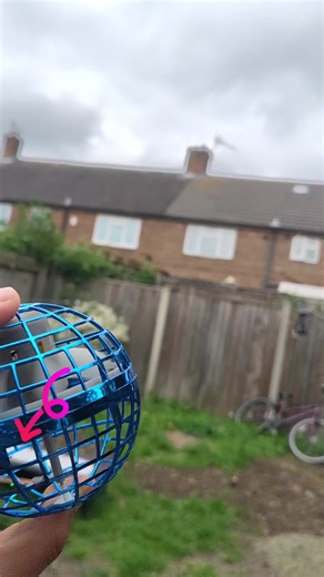 Magic Flying LED Light Ball Toy, UFO Intelligent Sensing Flying Ball Magic Blue Rotating Maglev Black Technology Children's Toy UK Seller Next Day Delivery #magic #flying #orb #tiktokmademebuyit #Dealdrops