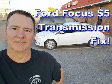 Ford Focus $5 Transmission fix | GRAMPZQUAD
