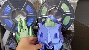 PLA 3D Printer Filament 1.75MM, PLA Silk Filament 1KG for 3D Printer PLA Shiny Silky Green