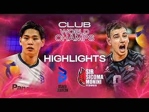 Osaka Bluteon 🇯🇵 vs. Perugia 🇮🇹 - Gold Match | Club World Championships 2025 | Highlights