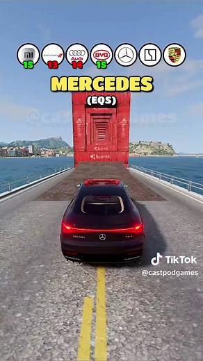 Carros elétricos vs containers BeamNG.drive — Audi e dicas