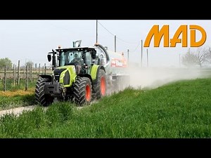 Claas Arion 650 Cmatic: aratura, trasporto e ripuntatura