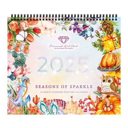 🎉✨ The wait is over! Kick off the new year in style with our highly anticipated 2025 Diamond Painting Calendar! 🗓️ Each month features a unique design, perfect for adding sparkle to your plans and marking life’s special moments. Stay creative, organized, and inspired all year long! 💎🎨 Don’t miss out—launching tomorrow, Monday (Dec 9th) at 9:00 am PST / 12:00 pm EST! ⏰ | Diamond Art Club