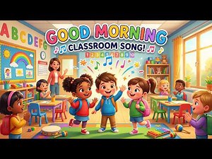 ☀️ Good Morning Classroom Song | Welcome to School Song for Preschool & Kindergarten Kids 🎒