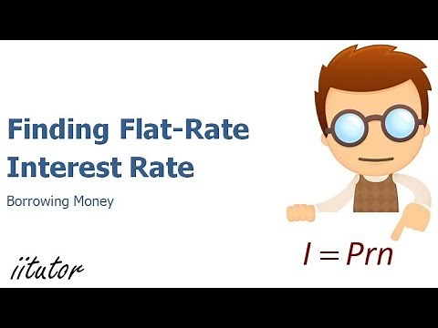 √ Finding the Interest Rate of Flat-Rate Loans Explained with Examples