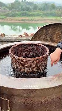 How is soy sauce traditionally made?