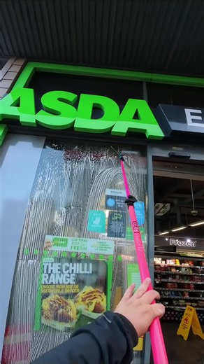 Satisfying Asda Express Window Cleaning with the XERO Trad Pole