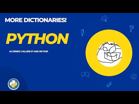 051 More dictionaries in Python! if, in, and for! Lab with autograder!
