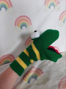 Snake Sock Puppet Crochet Pattern ***PATTERN ONLY*** - Etsy