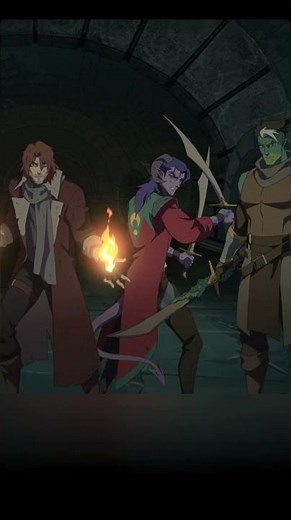 The Returning Thunder: Yasha’s Awakening | The Mighty Nein Scene #shorts #viral #anime #mightynein