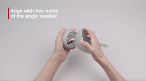 Maxonar Pop Wall Mount, Pop Wall Mount Smart Speaker Stand Holder Speaker Save up Space Cable Management Compatible with Echo Pop, Google Nest- Black