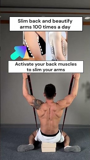Do This 100 Times a Day for a Slim Back & Toned Arms