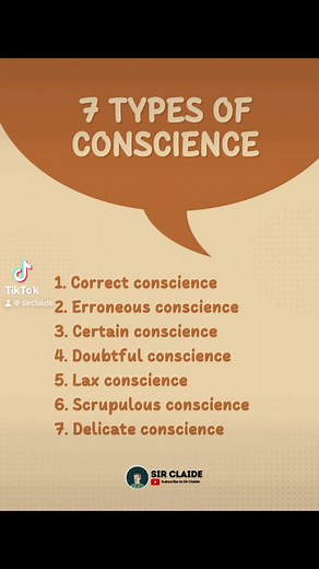 7 Types of Conscience | Sir Claide