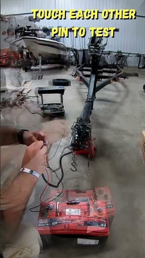 Test Trailer Lights WITHOUT a Vehicle! #shorts #boattrailer #trailerlights #trailermaintenance
