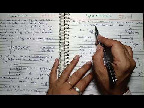 Energy stored in inductor | unit 4 | class 12th physics