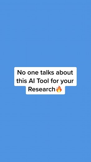 A very useful tool for boosting your academic research. #researchpaper #academicpaper #chatgpt #ai #undergrad #thesis #viral #fyp
