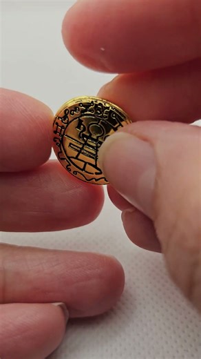 Secret Seal of Solomon Snap Seal for King Solomon Coin Bracelets