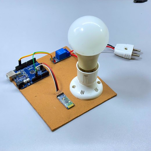 Make Bluetooth Enabled Lights for your Home That Works with 220v AC! #electronics #electronica #reels #fblifestyle #diy | DIY Electrix