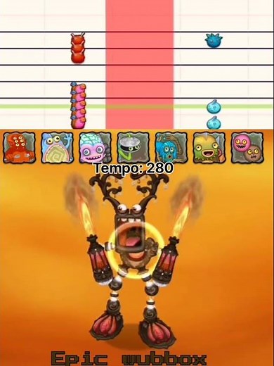 epic wubbox - fire haven - MSM composer tutorial #mysingingmonsters #msm #viral #composer #fyp #msmc