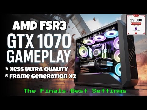 🫡 ✨💫 AMD FSR3 FRAME GENERATION X2 FPS - THE FINALS BEST SETTINGS GAMEPLAY LIVE EP.8 🫡 ✨ #settings