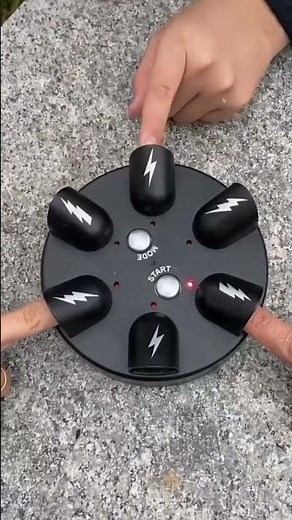 Electric Shock Finger Lie Detector Game - Fun Party & Decompression Toy! #PartyGame #FunPlay