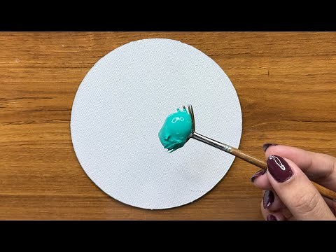 Easy step by step Dolphin painting/ Acrylic painting for beginners
