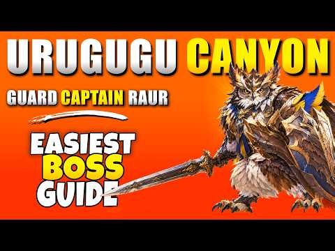 Aion 2 URUGUGU CANYON Guard Captain Raur Boss Guide & Mechanic (The EASIEST WAY)