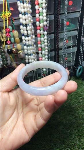 CODE: JG1103 Extra Small Size Grade A (natural colour) Jade Bangle 52mm++/11mm