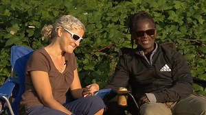 Cross-border love finds a COVID-19 loophole in Peace Arch Park on the Washington-B.C. border. ❤️ Reporting by Ian Hanomansing | CBC News: The National