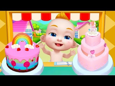 Fun Kitchen Games - Real Cake Maker 3D - Bake, Design & Decorate Gameplay