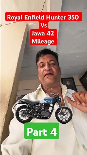 Royal Enfield Hunter 350 vs Jawa 42 #part4