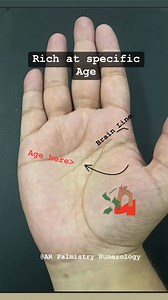 Plam reading and age when you become rich #palmistry shorts reels videos hand reading | Asad Raza -AR Palmistry Numerology