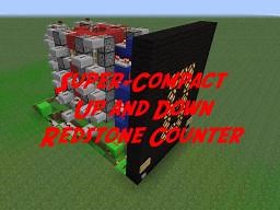 Super Compact Up and Down Counter Minecraft Map