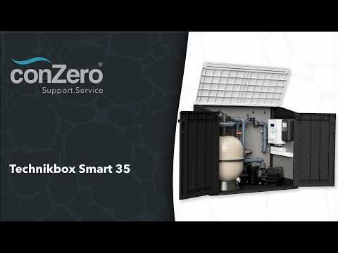 Inbetriebnahme conZero Technikbox SMART 35 - Pooltechnik