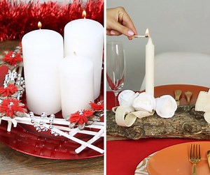 Comment réaliser 2 décorations pour votre table de Noel 😍 | Creativo France