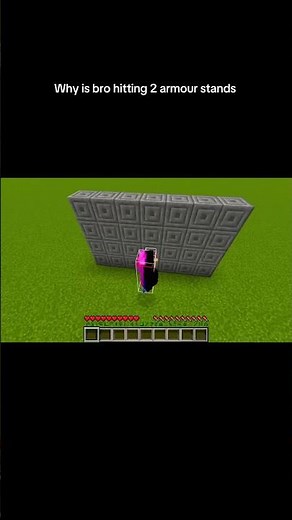 Proof I hit 1 armour stands using f5 #minecraft #armourstands #skill #360