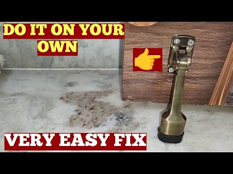 How To Fix A Door Stopper (Broken)