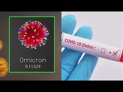 Here's the difference between omicron and delta, 2 COVID-19 variants