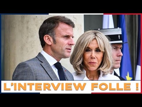 "I want to run away!": Brigitte Macron's astonishing interview!