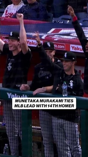 Another day, another home run for Munetaka Murakami! #murakami #whitesox #homerun