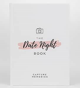 The Date Night Book – 60 Scratch-Off Date Ideas for Couples, Keepsake Adventure Album & Memory Book, Fun Romantic Gift for Him & Her, Anniversary, Valentine’s, Wedding