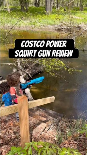 Costco power squirt gun review ($40 SpyraGo Electric Water Blaster)