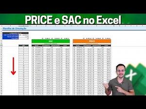 How to Create a SAC and Price Table in Excel | Free Download | Loan and Simulation Spreadsheet
