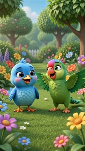 🦜🐦 Toto & Tiya’s Cute Dance & Poem! 🥰🎶 | Kids Cartoon Shorts