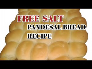 Free Salt Pandesal Recipe / Pandesal