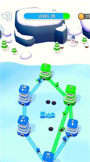 Tower War level 35Tactical Conquest #naanoruloosu #games #youtubeshort #gameplay #indieaction